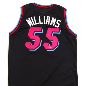 Jason Williams Signed Miami Heat Jersey